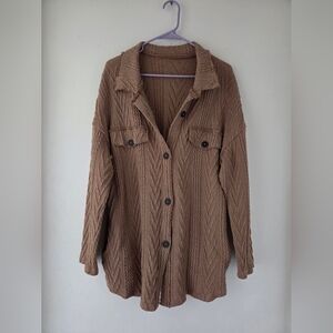 Tan Cardigan